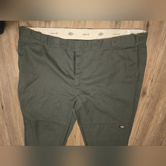 Loose Fit Double Knee Work Pants Charcoal Gray Dickies 50×32 - Picture 8 of 12